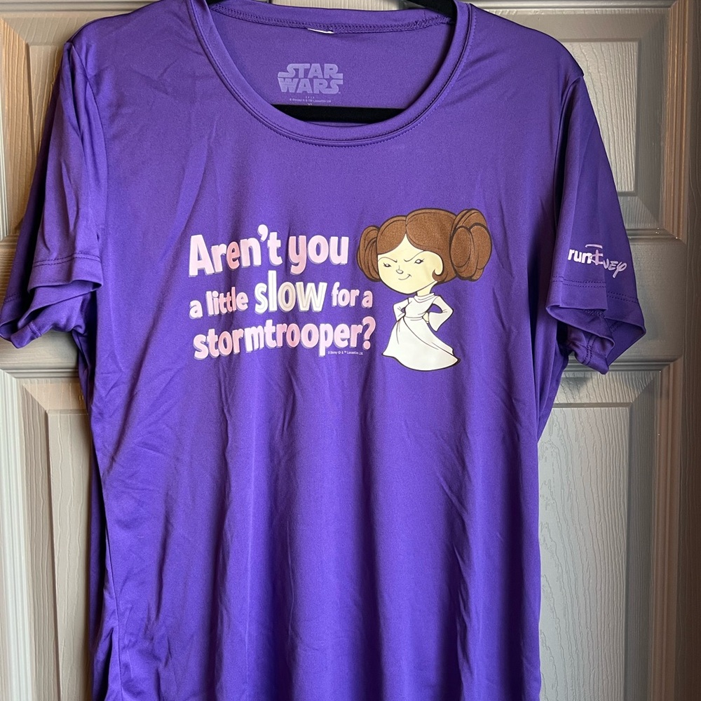RunDisney’s Star Wars Princess Leia athletic tee